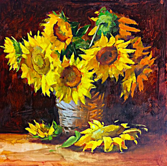 Яркие подсолнухи - Попкова (2018)_0.jpg